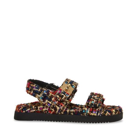 Multicolor Steve Madden Mona Women's Platform Sandals | PH 8217SBN